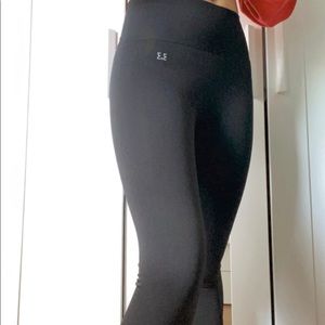 black high waisted leggings